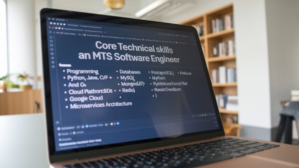 Skills Needed to Become an MTS Software Engineer