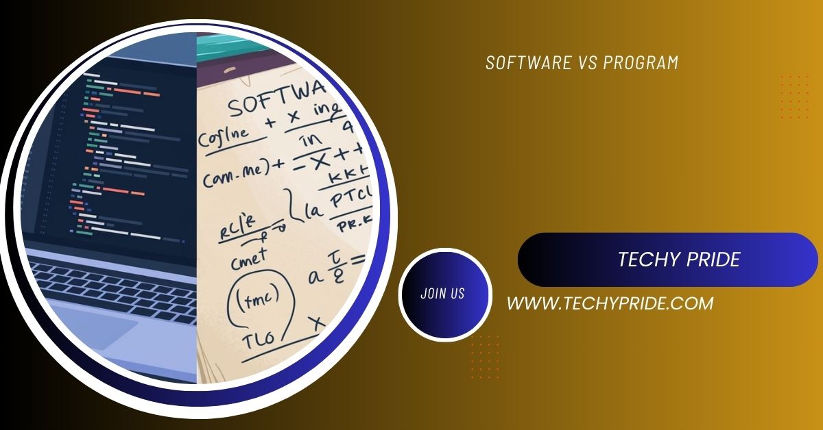 Software vs Program