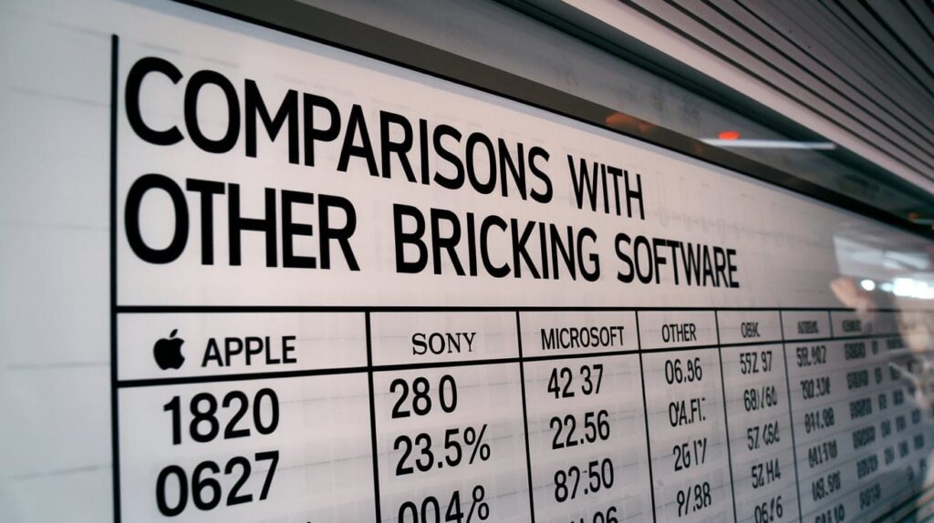 Comparisons with Other Bricking Software